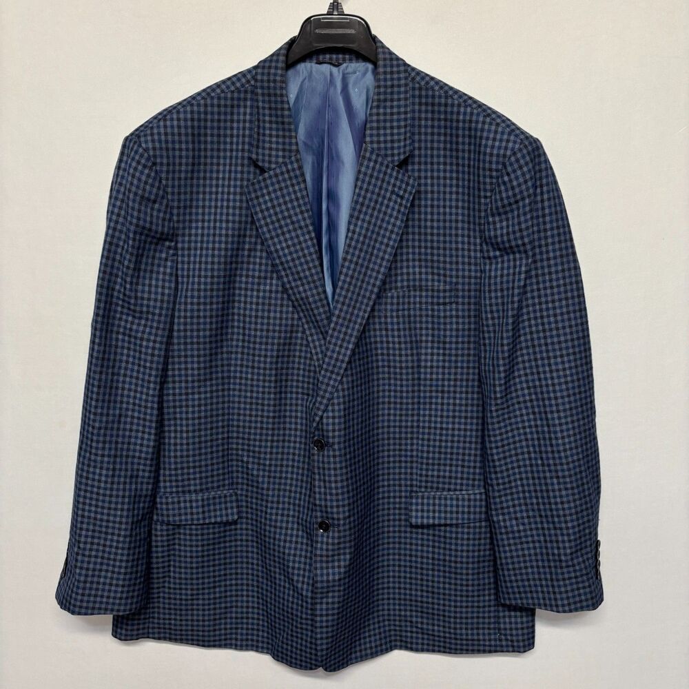 Oak Hill Men Polyester Blend Blazer Jacket Size 3XLT 3XL Tall C135 -29